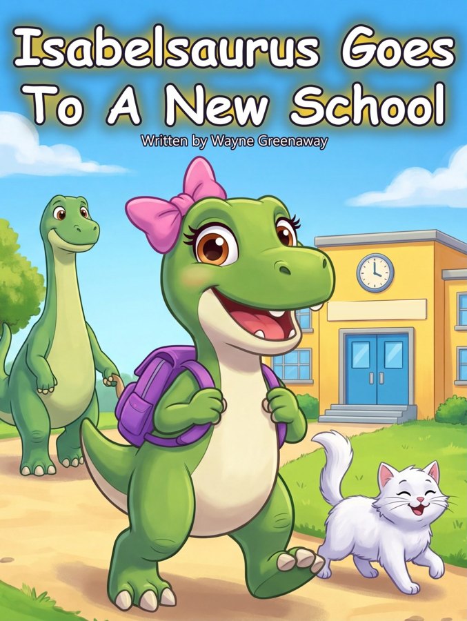 Cover of Isabelsaurus Goes To A New School