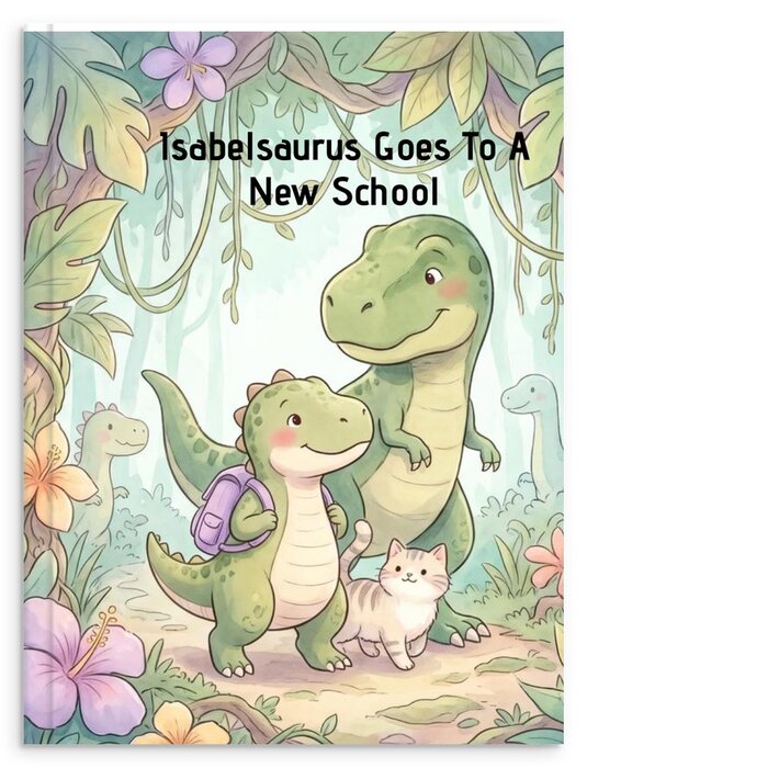 Cover of Isabelsaurus Goes To A New School