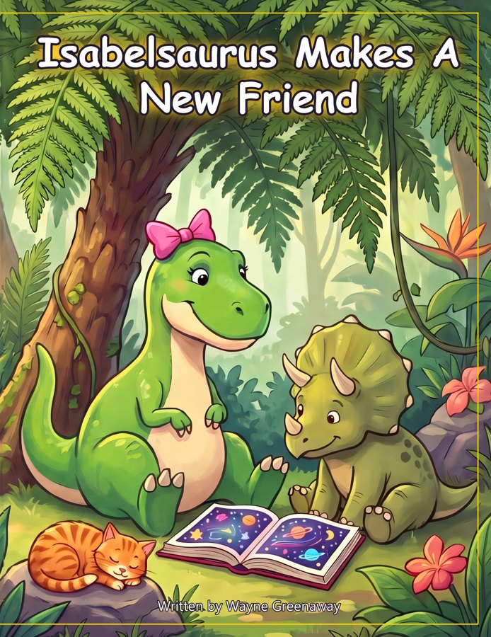 Cover of Isabelsaurus Makes A New Friend