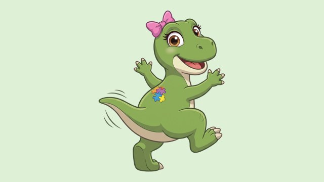 Isabelsaurus waving